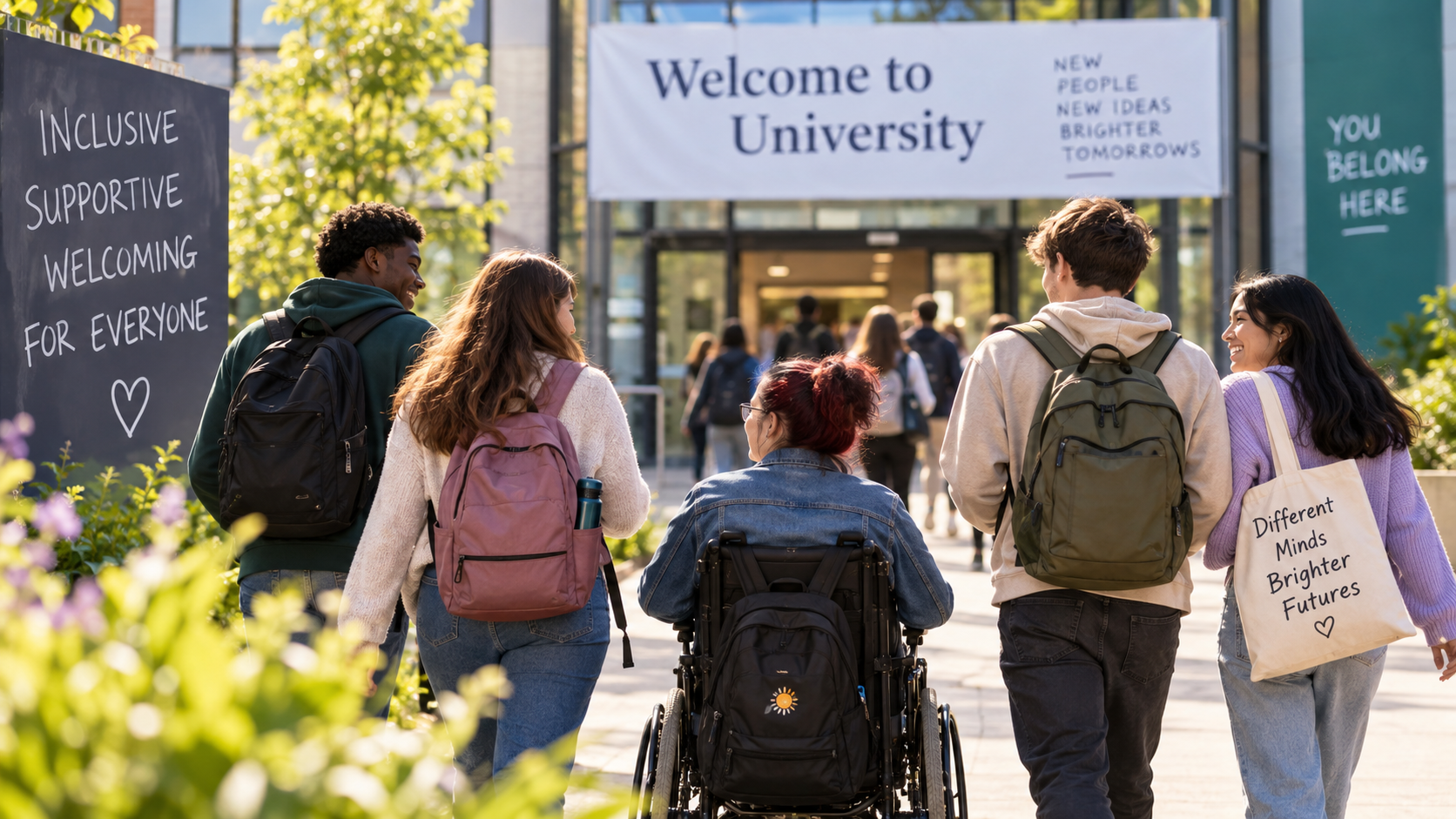 Photo for the article: Starting University with an additional need or disability.