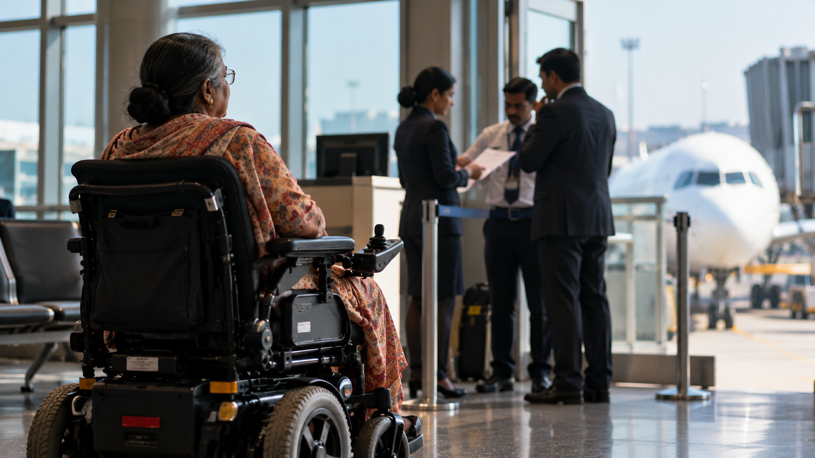Photo for the article: Air India Compensate Disabled Passenger