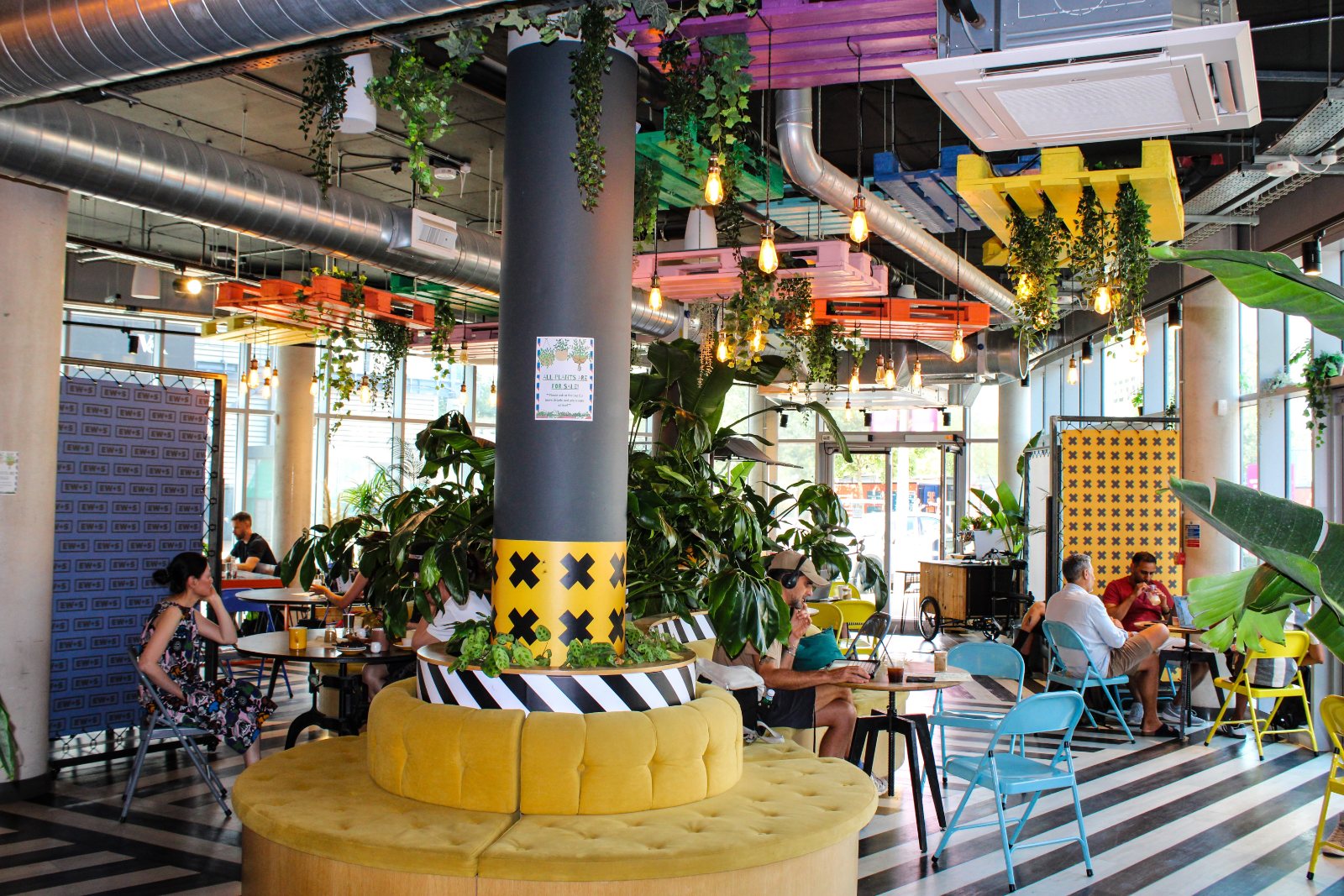 The main coffee shop floor